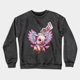 When Pigs Fly: Inspired Design Crewneck Sweatshirt